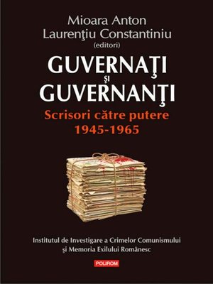 cover image of Guvernați și guvernanți